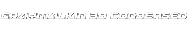 Graymalkin 3D Condensed 