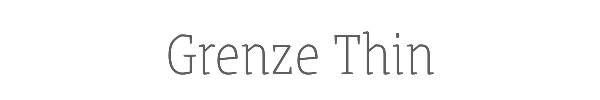 Grenze Thin 