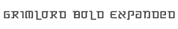 Grimlord Bold Expanded 