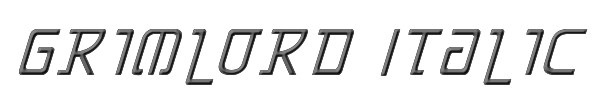 Grimlord Italic 