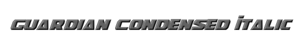 Guardian Condensed Italic 