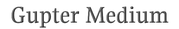 Gupter Medium 