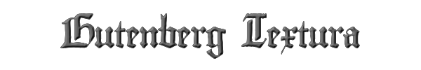 Gutenberg Textura 