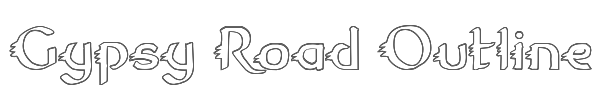 Gypsy Road Outline 