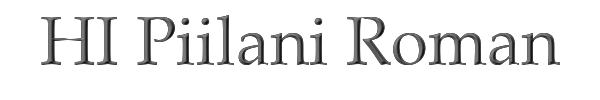 HI Piilani Roman 