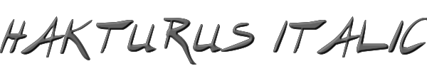 Hakturus Italic 
