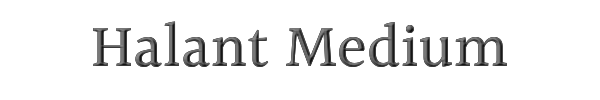 Halant Medium 