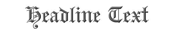 Headline Text 