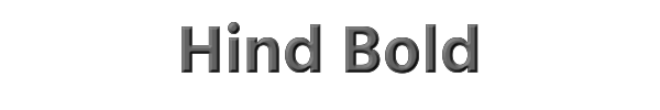 Hind Bold 
