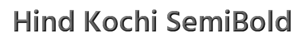 Hind Kochi SemiBold 