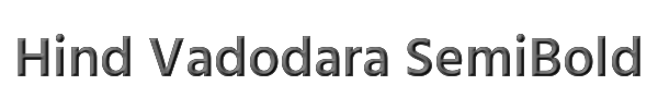 Hind Vadodara SemiBold 