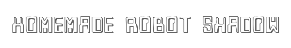 Homemade Robot Shadow 
