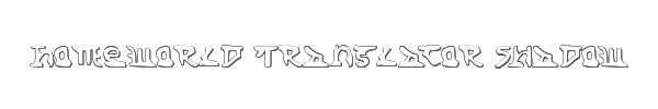 Homeworld Translator Shadow 