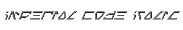 Imperial Code Italic 