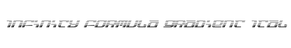 Infinity Formula Gradient Ital Gradient Italic 