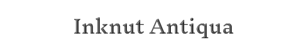 Inknut Antiqua 
