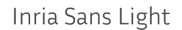 Inria Sans Light 