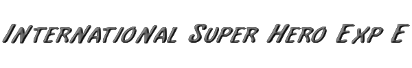 International Super Hero Exp Expanded 