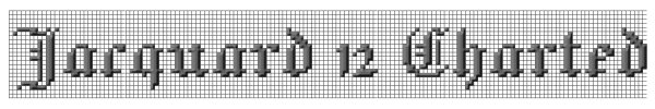Jacquard 12 Charted 