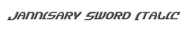 Jannisary Sword Italic 