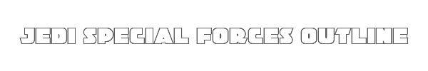 Jedi Special Forces Outline 