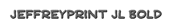 JeffreyPrint JL Bold 