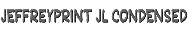 JeffreyPrint JL Condensed 