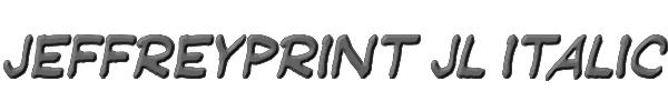 JeffreyPrint JL Italic 