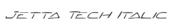 Jetta Tech Italic 