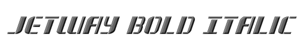 Jetway Bold Italic 