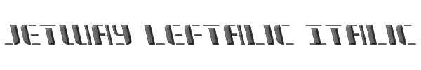 Jetway Leftalic Italic 