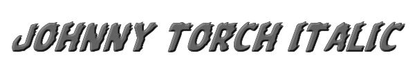 Johnny Torch Italic 