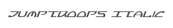 Jumptroops Italic 