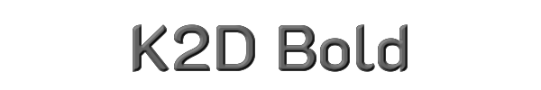 K2D Bold 