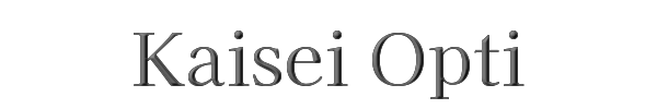 Kaisei Opti 