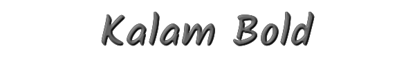 Kalam Bold 