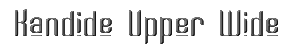 Kandide Upper Wide 