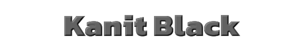 Kanit Black 