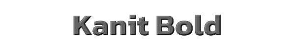 Kanit Bold 