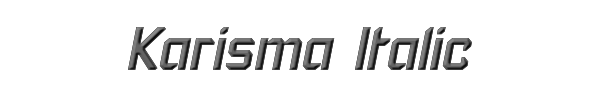 Karisma Italic 