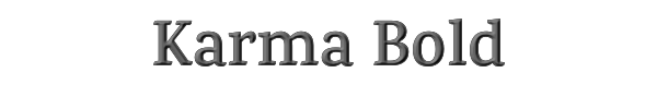 Karma Bold 