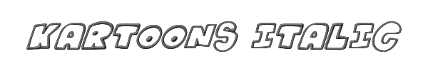 Kartoons Italic 