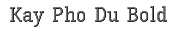 Kay Pho Du Bold 