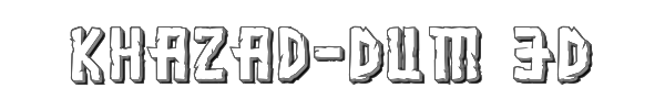 Khazad-Dum 3D 