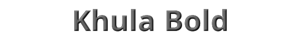 Khula Bold 