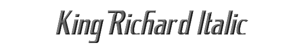 King Richard Italic 