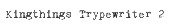 Kingthings Trypewriter 2 