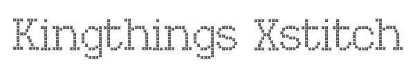 Kingthings Xstitch 