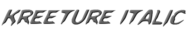 Kreeture Italic 