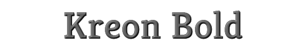 Kreon Bold 